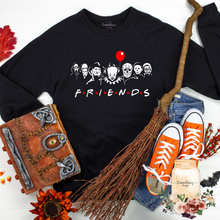 Load image into Gallery viewer, Horror Friends - Black Sweatshirt
