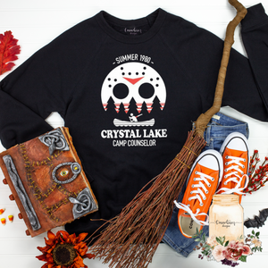 Camp Crystal Lake - Black Sweatshirt