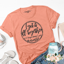 Load image into Gallery viewer, I Got It Together - Sunset Relaxed Tee
