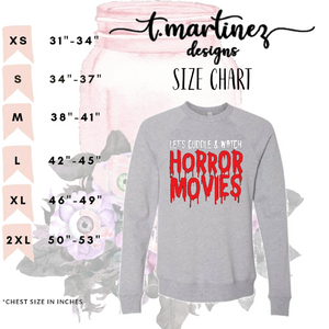 Cuddle & Horror Movie - Black Sweatshirt