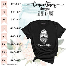 Load image into Gallery viewer, Leopard Momlife Skull - White Relaxed Tee
