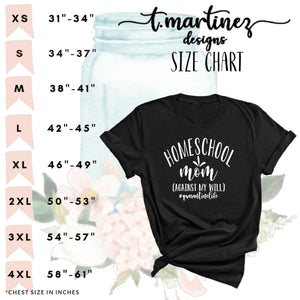 Homeschool Mom - Mauve Relaxed Tee