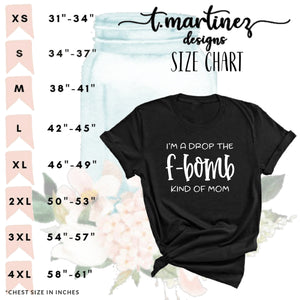 F-Bomb Mom - Columbia Blue Relaxed Tee