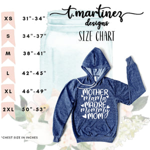 Mother Mama Madre - Deep Heather Hoodie